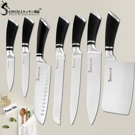 SOWOLL Kitchen Knives Stainless Steel Blades