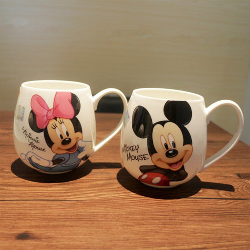 Cartoon Mug Mickey Minnie Ceramic Cup
