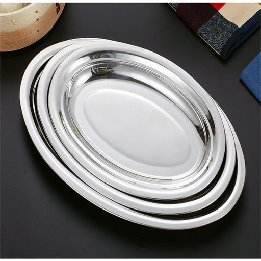 Stainless Steel Oval Fish Plates